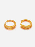 Elegant Small Gold Hoops for Women – Traditional Style Earrings